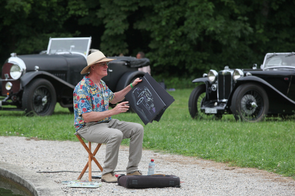 Ein Meisterwerk entsteht - Concours d'Elégance Suisse "spéciale" 2021 in Coppet