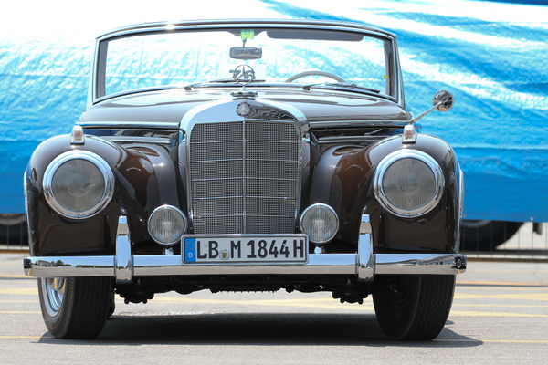 Ein Mercedes-Benz 300 S in Monza - Passione Caracciola 2017