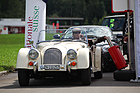 Ein Morgan-Fahler unterstützt das BCM mit einer Spende - 35. British Car Meeting auf dem Flugplatz Mollis