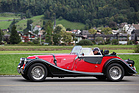 Ein Morgan im Zweifarben-Look - 35. British Car Meeting auf dem Flugplatz Mollis