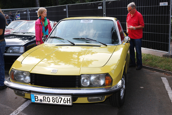 Ein NSU Ro80 mit dem ersten Motor - Hamburger Stadtpark-Revival 2016