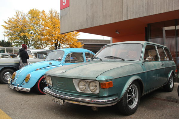 Ein Nasenbär (VW) mit Patina? - Oldtimermesse St. Gallen 2015