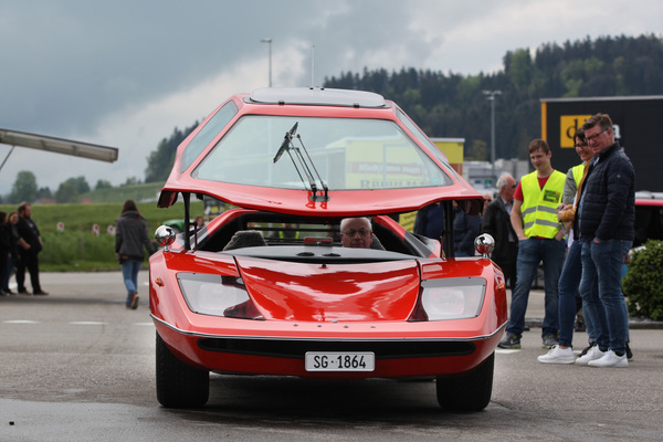 Ein Osga? Wohl eher ein Nova GT auf VW-Basis - aber auffällig auf jeden Fall - Fantastic Plastic 2019