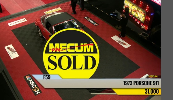 Ein Porsche 911 2.4 Targa von 1972 wurde für 31'000 USD verkauft - Mecum Kissimmee 2015