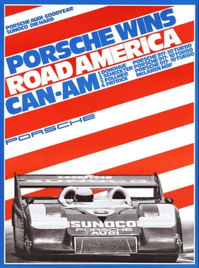 Ein Porsche 917/30 Turbo gewann die Road America Can-Am