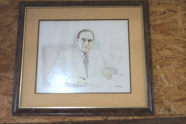 Ein Portrait von Carl F. W. Borgward darf nicht fehlen – Zu Besuch in der Sammlung Hilker