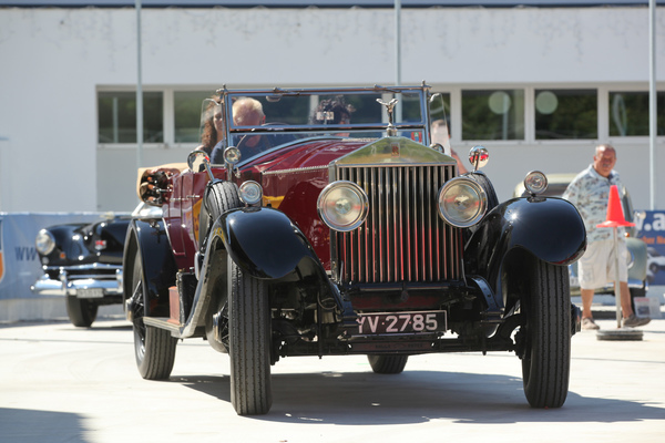 Ein Rolls-Royce der Vorkriegsära ist deutlich anstrengender zu fahren als moderne Autos - Dolder Classics August 2018