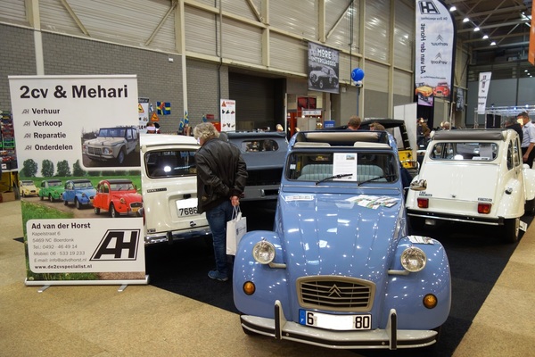 Ein Spezialist für den Citroën 2 CV und den Méhari - InterClassics Maastricht 2018