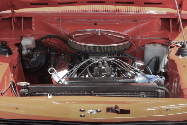 Ein V8 in einem Capri? Jawohl, wenn Perana am Werk war - 3. Youngtimer- und Classictreffen Pratteln am 15. Juli 2018