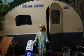 Ein Wohnwagen von 1938, gedacht als ergänzung des KdF-Wagens