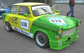 Ein besonderer Trabi von Daniel Milde - GLPPro Rennserie