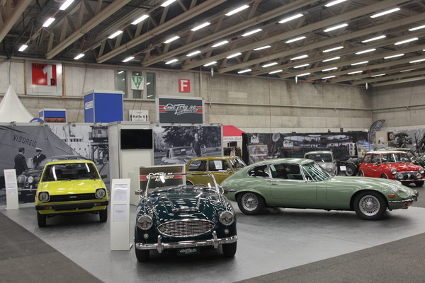 Ein derartigen Youngtimer von Toyota in gepflegtem Zustand findet man nicht alle Tage - bei Emil Frey zeigte man ihn stolz - OTM Fribourg 2015