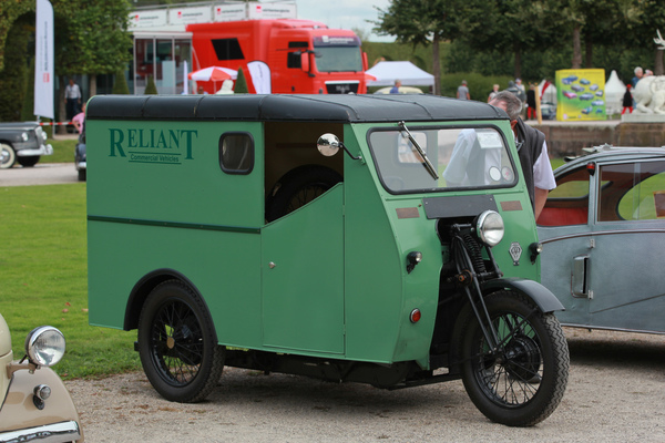Ein frühes Dreirad von Reliant - Classic-Gala Schwetzingen 2020