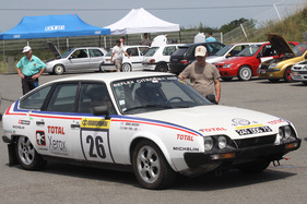 A Citroën CX prepared for rally use - Citroracing Historique 2014