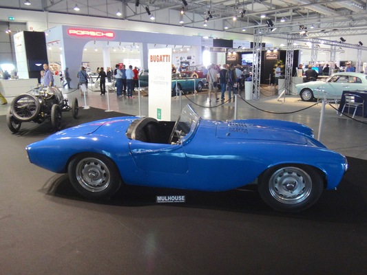 Ein ganz besonderer Bugatti in der Sonderschau des Museums aus Mulhouse - Verona Legend Cars 2015