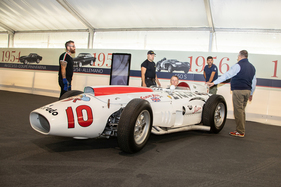 Ein ganz besonderer Maserati 250F (Eldorado) - Sonderschau an der Passione Engadina 2018 in St. Moritz Ein ganz besonderer Maserati 250F (Eldorado) - Sonderschau an der Passione Engadina 2018 in St. Moritz