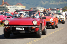 Ein günstiges Cabrio vergangener Tage, der Triumph Spitfire - British Car Meeting 2015 in Mollis