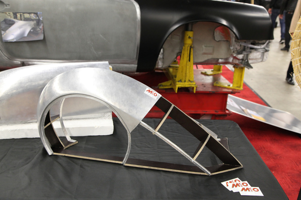 Ein neuer Kotflügel entsteht ... - Oldtimermesse St. Gallen 2018