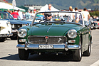 Ein rechtsgelenkter MG Midget, wo sollte das Lenkrad auch sonst sein? - British Car Meeting 2015 in Mollis