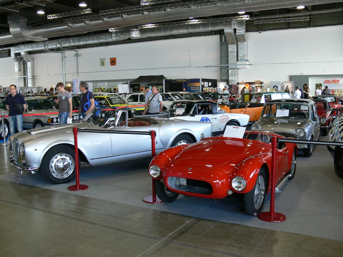 Ein schöner Moretti 750 Sport - Verona Legend Cars 2015