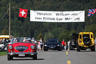 Ein stetiges Kommen und Gehen - British Car Meeting in Mollis am 28. August 2016