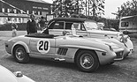 Bild: Ein umgebauter Mercedes-Benz 300 SL oder ein unbekannter Nachbau des 300 SLR auf einem anderen Fabrikat? Gesehen am Oldtimer Grand Prix 1979