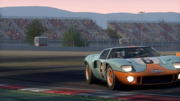 Another racing car, the Ford GT40