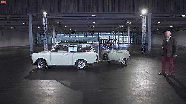 Bild Ein weitgereister Trabant 601 Universal - aus der 19. (virtuellen) Bremen Classic Motorshow 2021