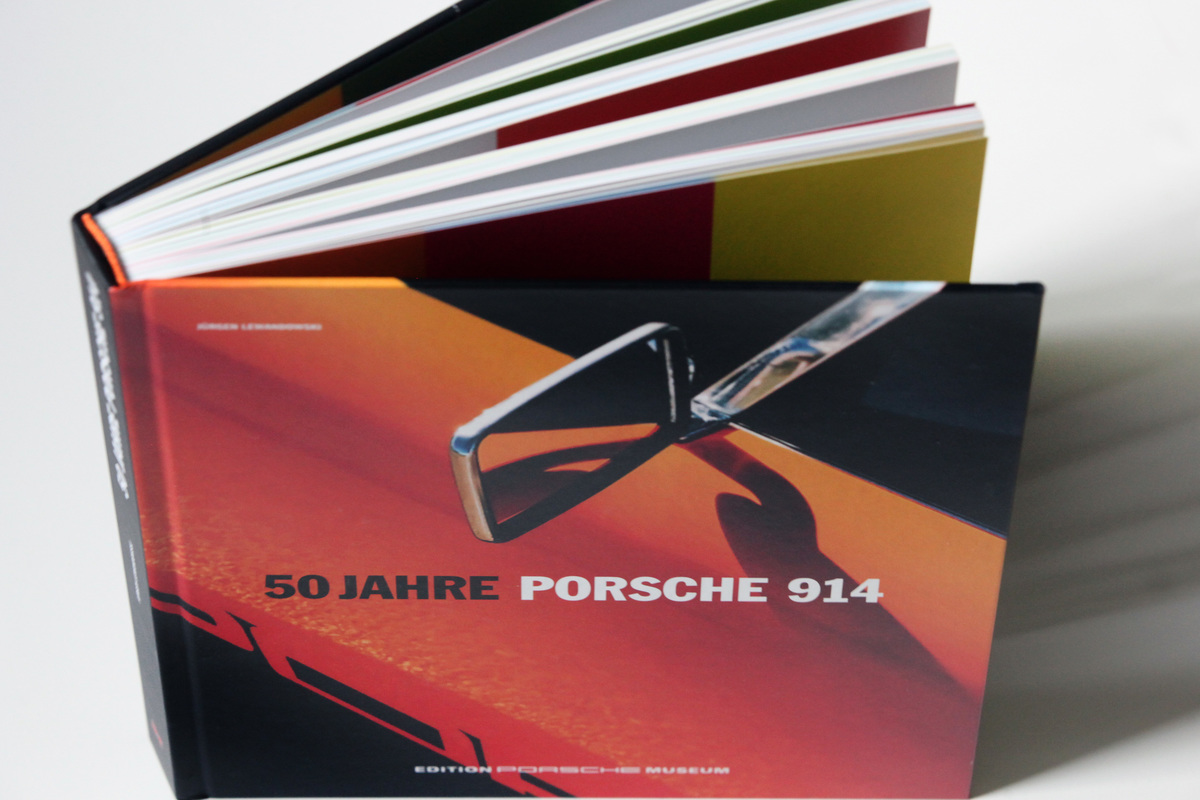 Einband - Buch "50 Jahre Porsche 914"