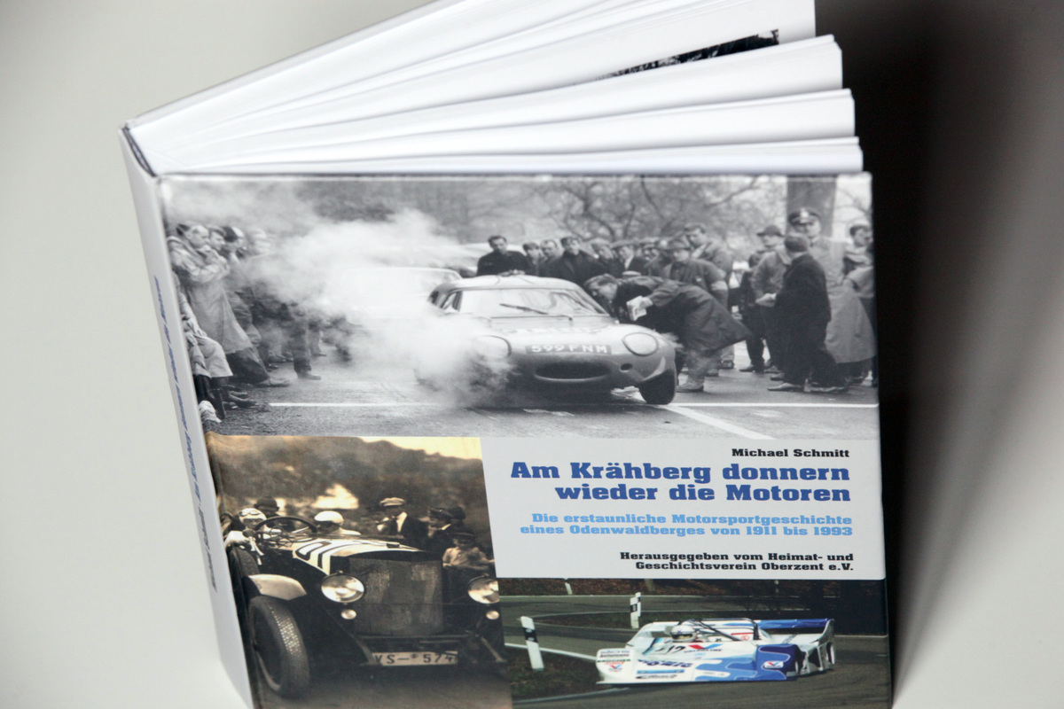 Einband - Buch "Am Krähberg donnern wieder die Motoren"