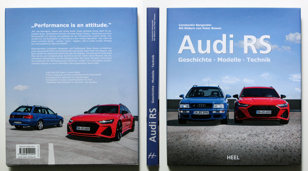 Bild: Einband - Buch "Audi RS - Die High-Performance Modelle"