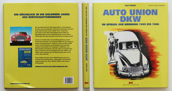 Bild Einband - Buch "Auto Union DKW - Im Spiegel der Werbung 1949 bis 1966"