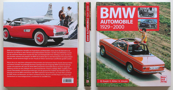 Bild Einband | Buch "BMW-Automobile 1929–2000"