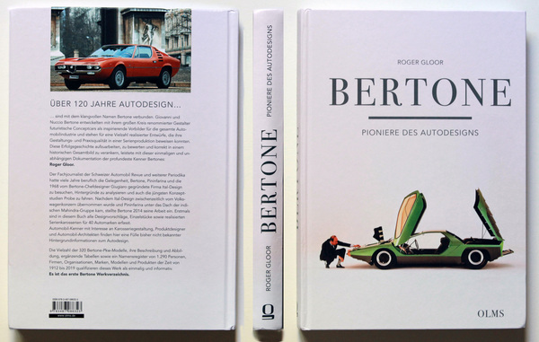 Einband - Buch "Bertone - Pioniere des Automobildesigns"