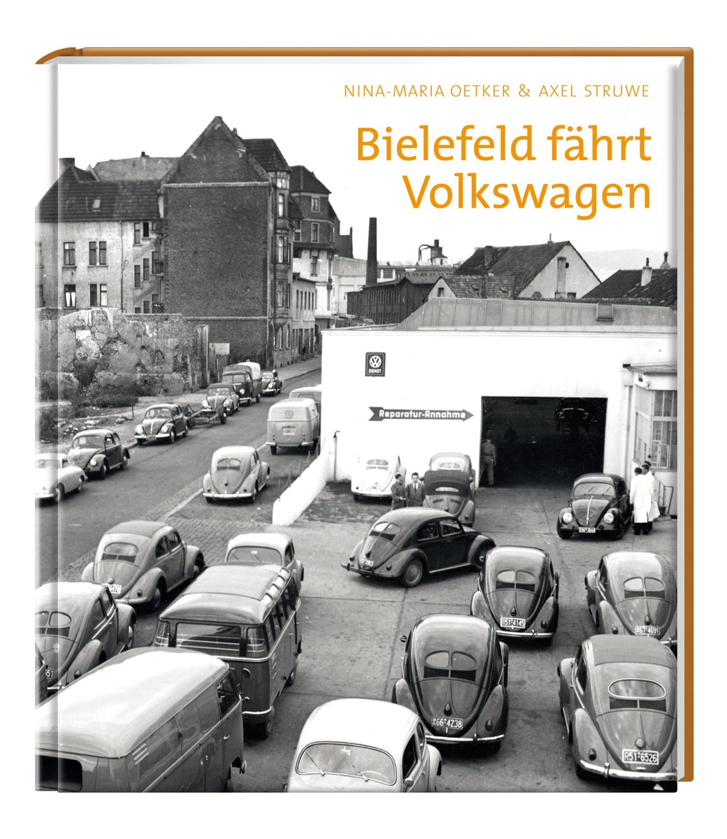 Einband - Buch "Bielefeld fährt Volkswagen"
