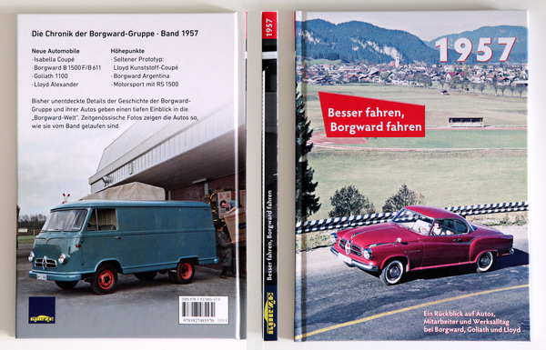 Einband - Buch "Borgward-Chronik 1957"