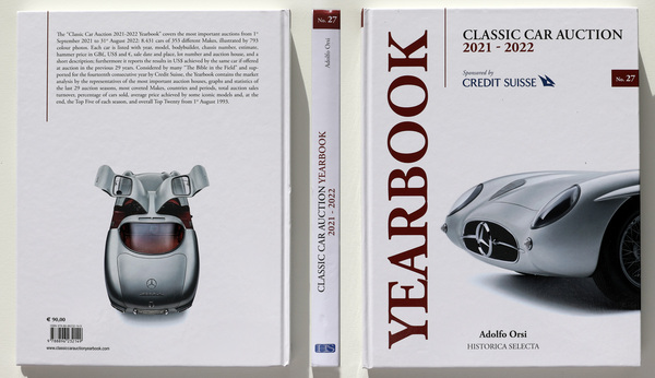 Bild Einband - Buch "Classic Car Auction Yearbook 2021/2022"