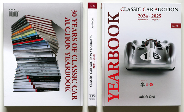 Einband - Buch "Classic Car Auction Yearbook 2024-2025"