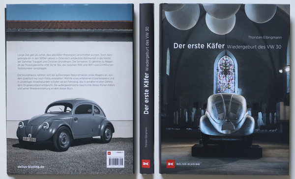 Bild Einband - Buch "Der erste Käfer - Wiedergeburt des VW 30"