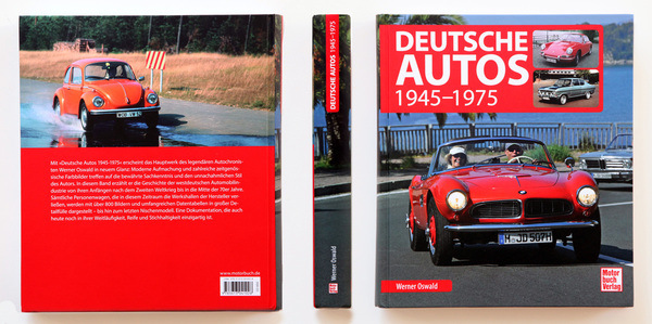 Einband - Buch "Deutsche Autos – 1945-1975"
