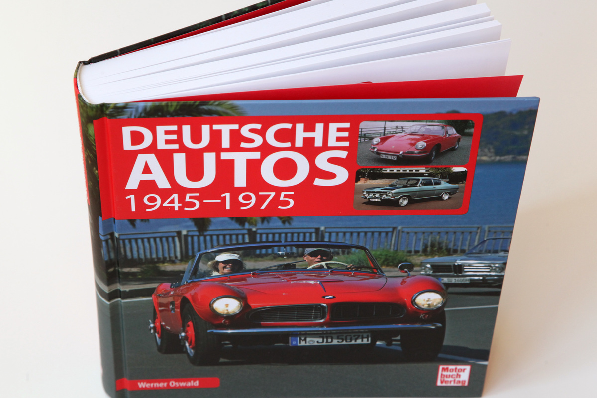Einband - Buch "Deutsche Autos – 1945-1975"