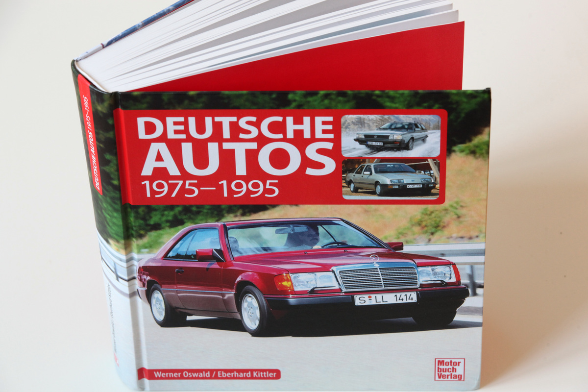 Einband - Buch "Deutsche Autos 1975-1995"