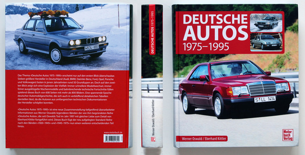 Einband - Buch "Deutsche Autos 1975-1995"