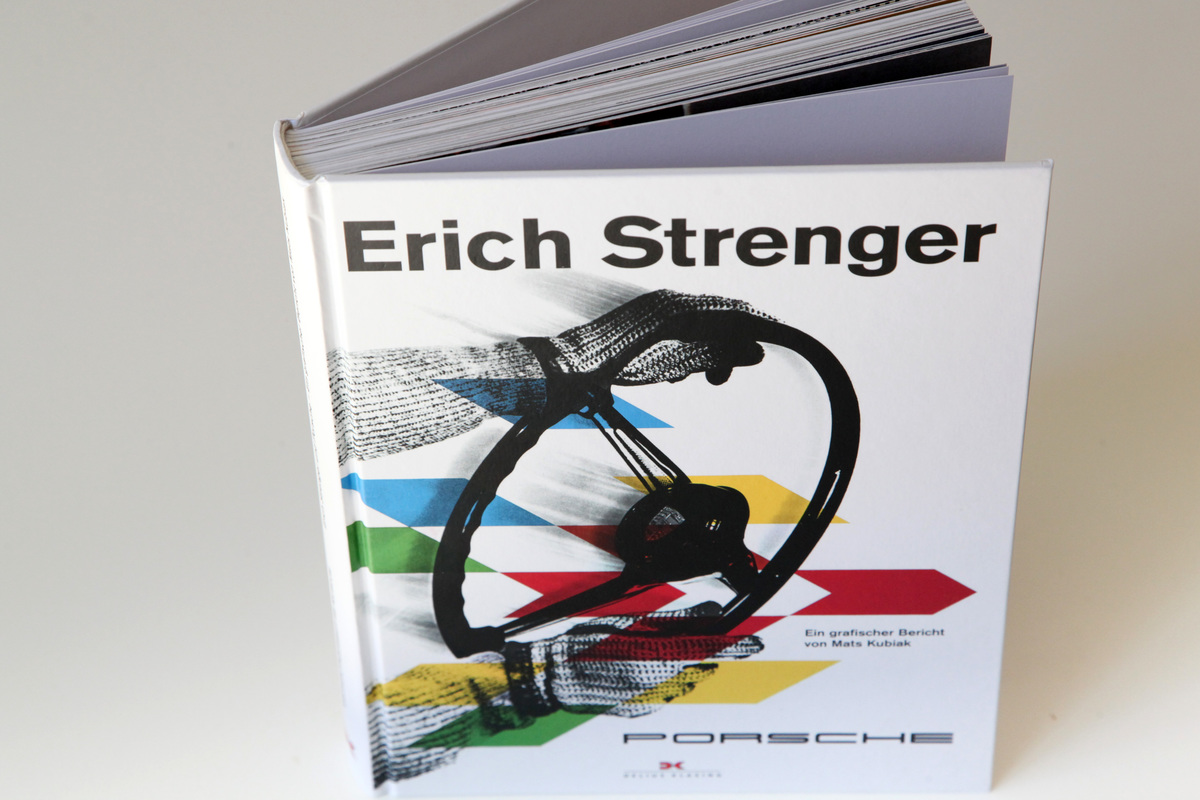 Einband - Buch "Erich Strenger - ein grafischer Bericht"
