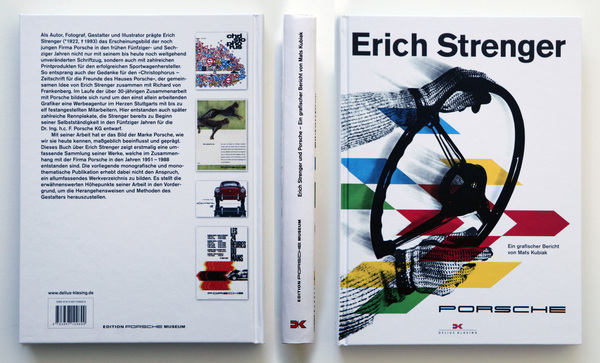 Einband - Buch "Erich Strenger - ein grafischer Bericht"