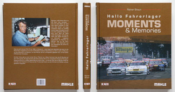 Bild Einband - Buch "Hallo Fahrerlager - Moments & Memories"