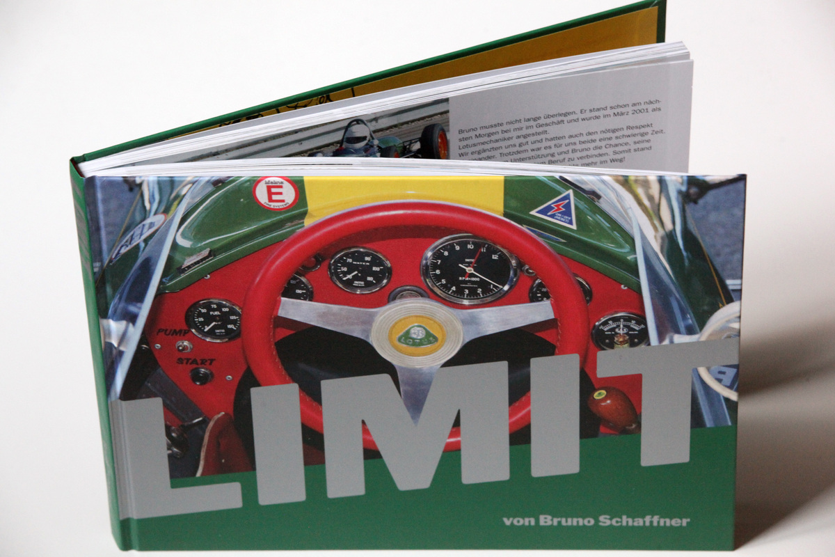 Einband - Buch "Limit" von Bruno Schaffner