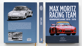 Einband - Buch "Max Moritz Racing Team - Rennsportjahre 1970 - 1978"