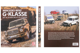 Bild Einband - Buch "Mercedes Benz G-Klasse - seit 40 Jahren nicht zu stoppen"