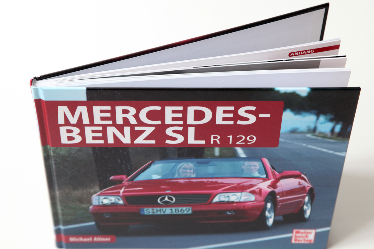 Einband - Buch "Mercedes-Benz SL R 129"